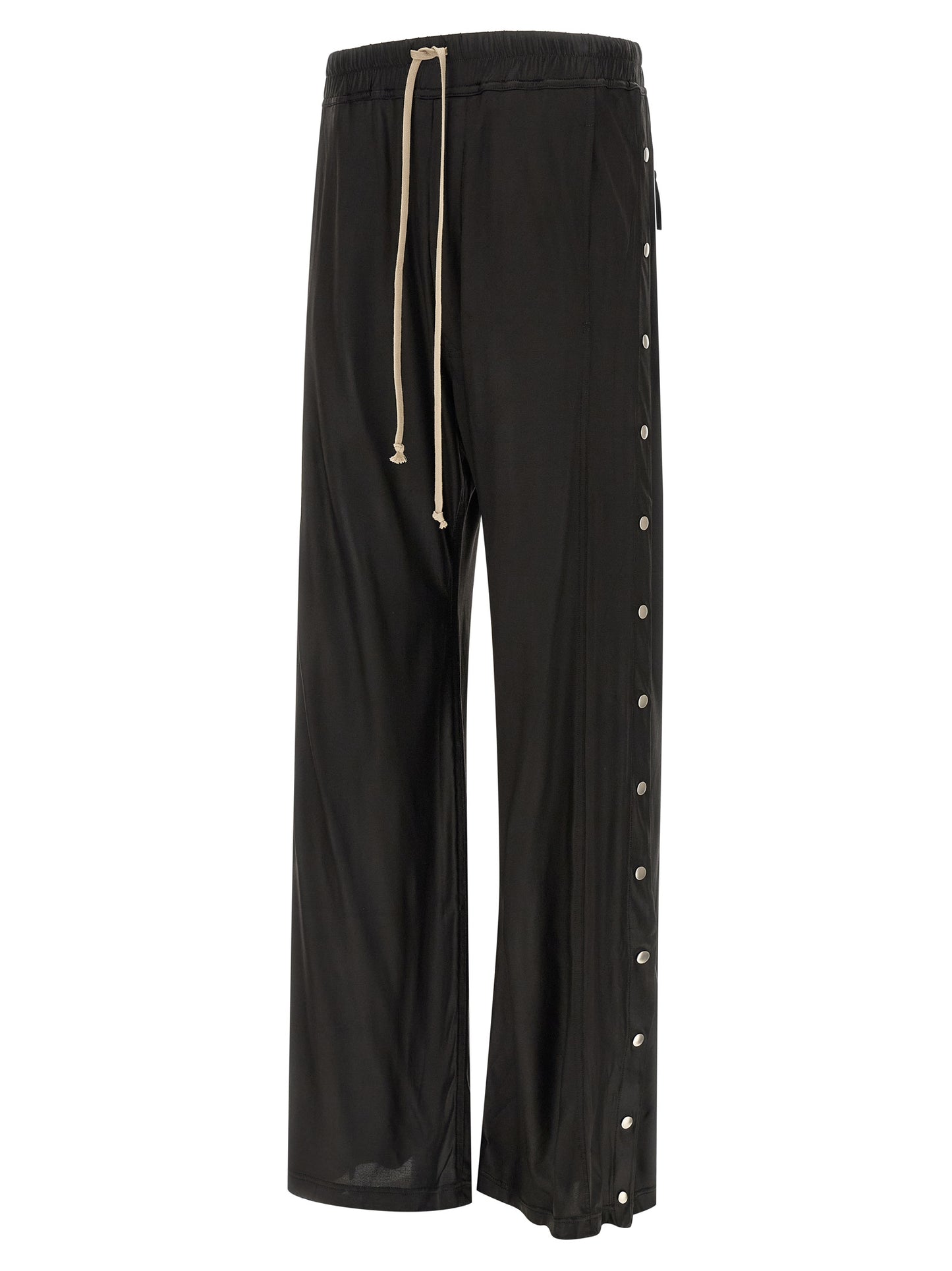 DRKSHDW Men's Wide Acetate & Nylon Trousers - Black