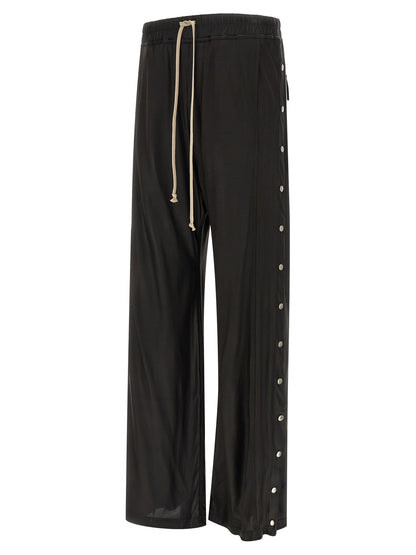 DRKSHDW Men's Wide Acetate & Nylon Trousers - Black