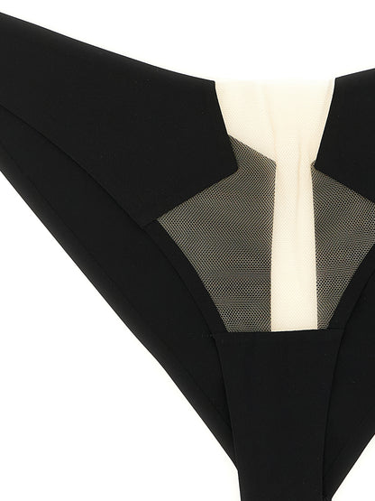 This Underpants by Rick Owens for women in stretch nylon black features an flawless silhouette, showcasing the sophisticated design and flawless finish of the Women's Stretch Nylon Underpants.