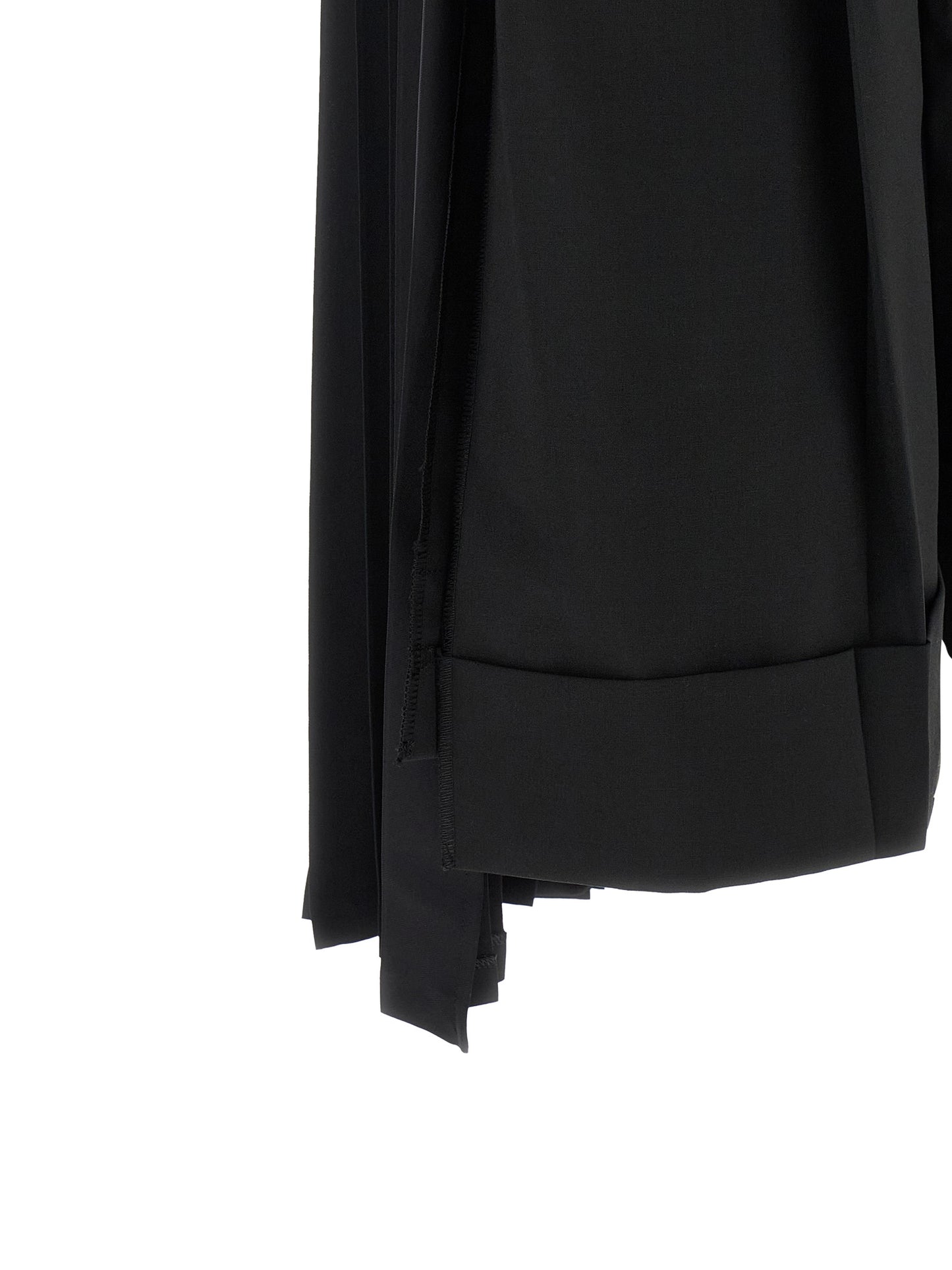Trousers by Junya Watanabe for women in polyester polyurethane wool black features a tailored silhouette with a tailored straight, defined by its long and a sophisticated .