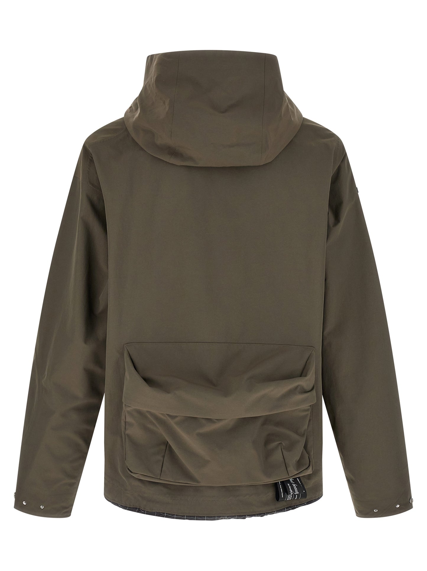 Undercover Men's Windproof Nylon Fabric Hooded Parka - Gray