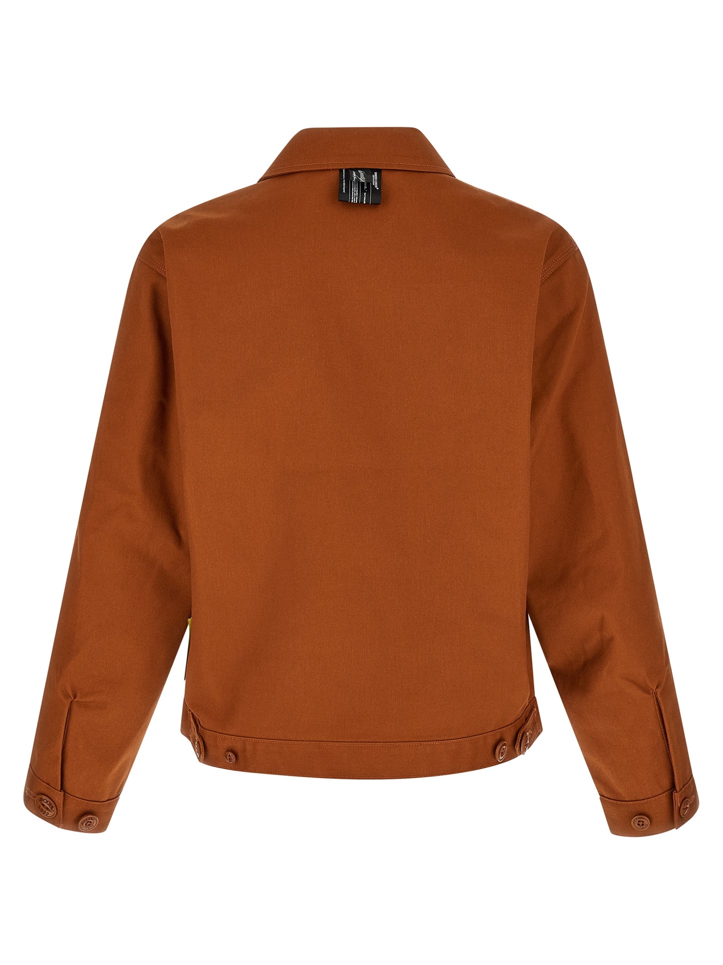 Undercover Men's Polyester Cotton Twill Windbreaker Jacket - Brown