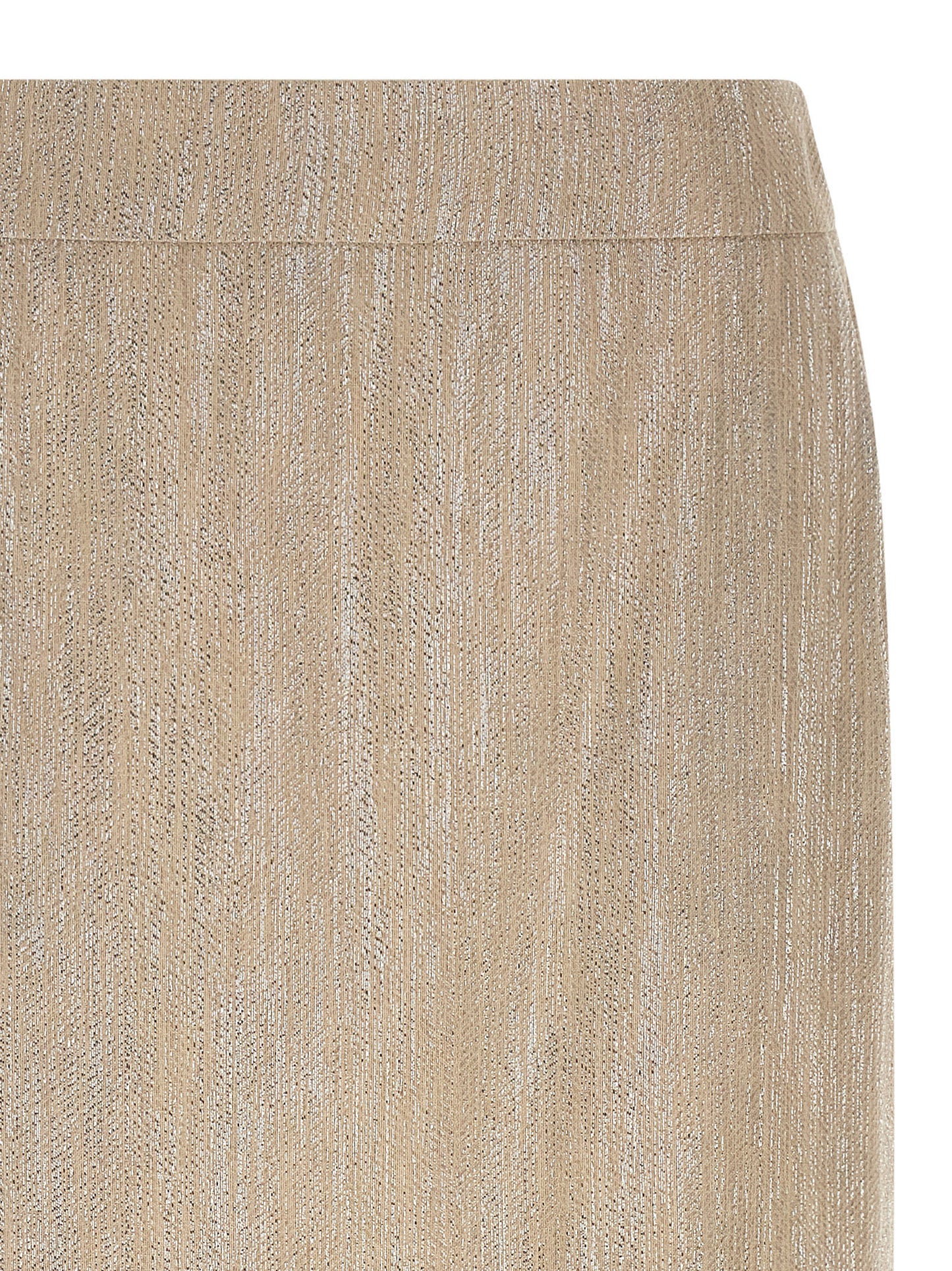 Skirt by Peserico for women in line poly cotton & viscose beige features a captivating silhouette, showcasing the captivating Women's Straight Line Poly Cotton & Viscose Skirt design with a sophisticated midi for a captivating look.