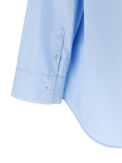 Blouse by Fabiana Filippi for women in cotton light-blue features an polished silhouette, showcasing a sophisticated and detail for a truly polished finish.