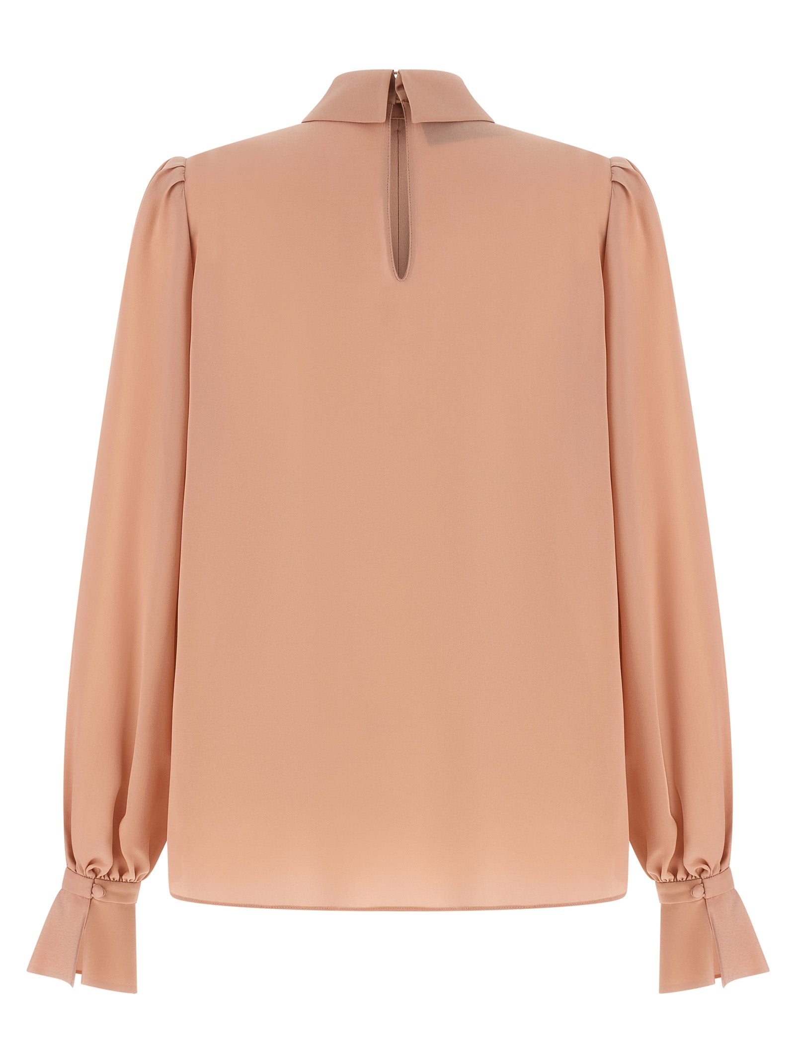Blouse by Valentino Garavani for women in silk multicolor, pink & floral presents a discerning silhouette, showcasing a sophisticated high-neck neckline and for a truly discerning finish.