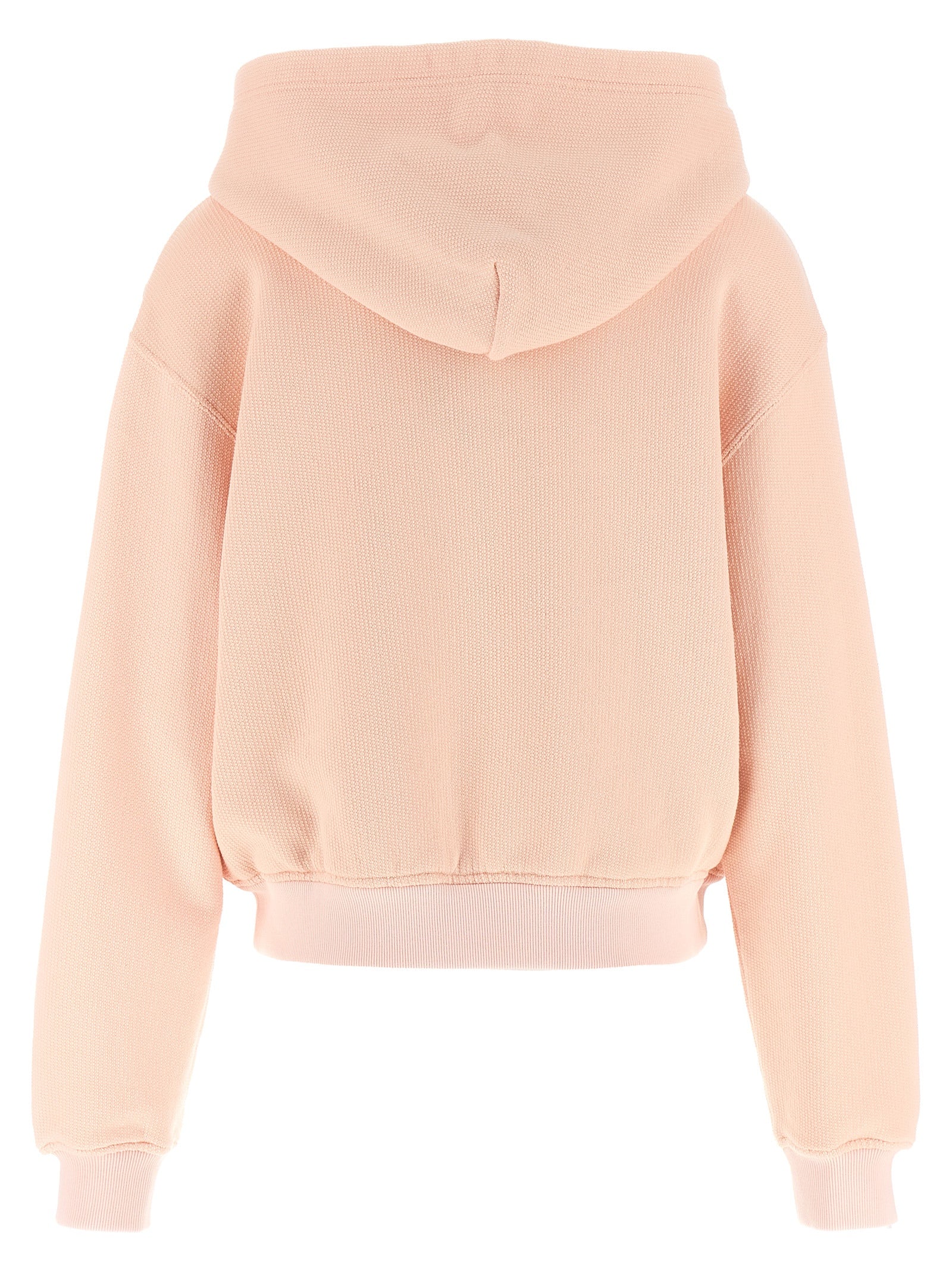 Sweatshirt Hoodie by Dolce & Gabbana for women in cotton multicolor & pink showcases a city-ready silhouette, artfully detailed with a signature hooded neckline and for a city-ready finish.