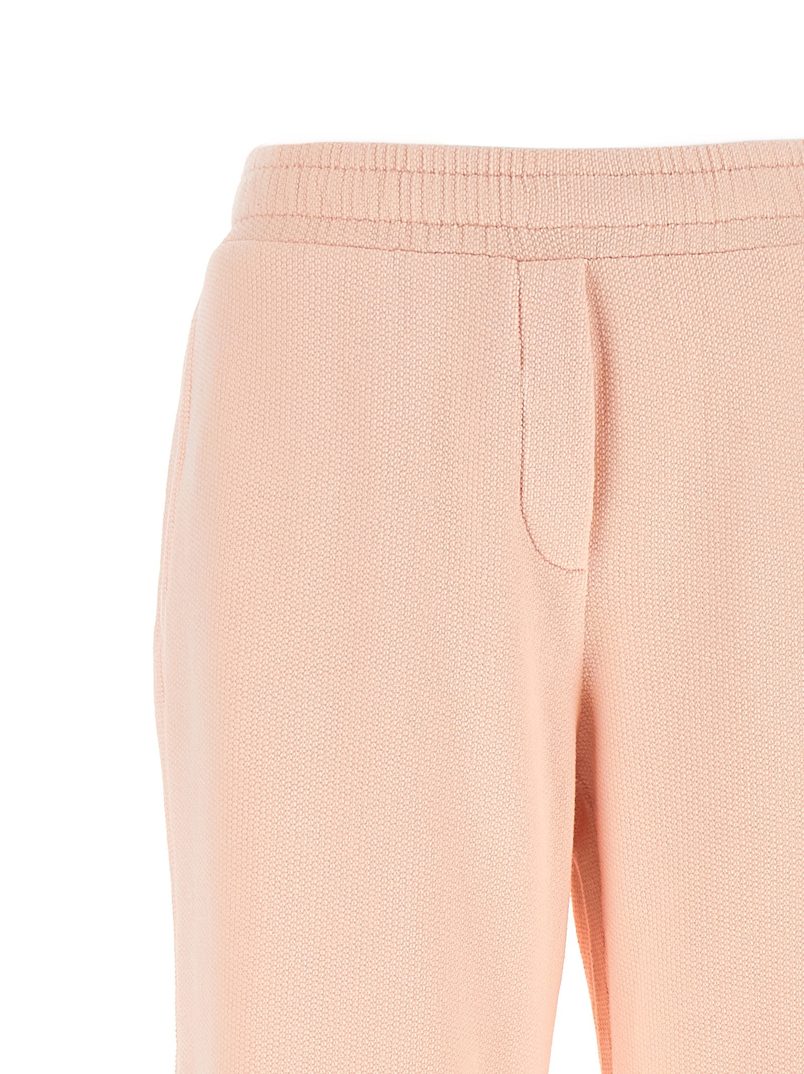 Joggers by Dolce & Gabbana for women in cotton multicolor & pink features an sophisticated and athletic & wide with a precise long, creating a sophisticated and sophisticated silhouette.