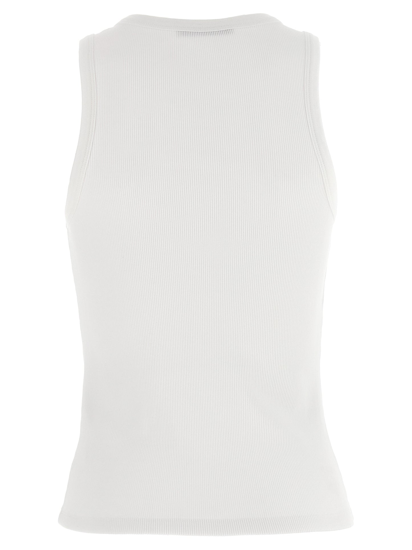 T-Shirt by Givenchy for women in stretch cotton white showcases a chic silhouette, artfully detailed with a chic round neckline and for a chic finish.