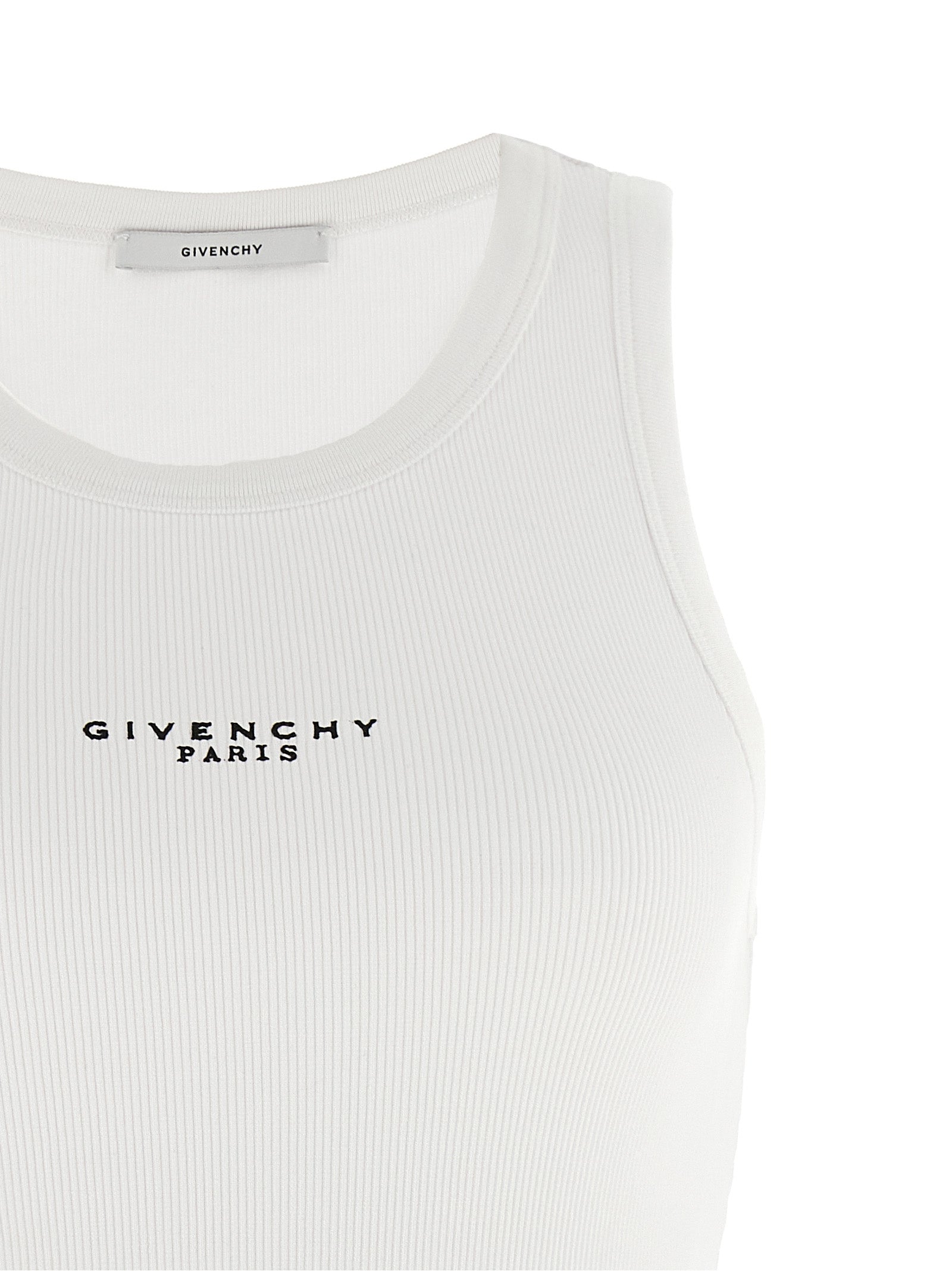 T-Shirt by Givenchy for women in stretch cotton white features an on trend silhouette, perfectly showcasing a on trend and for an elevated aesthetic.