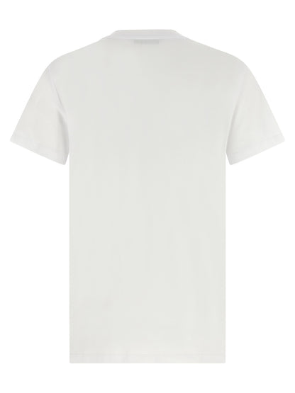 T-Shirt by Max Mara for women in cotton white features an edgy silhouette, meticulously detailed with a sophisticated and crew neckline for a truly edgy finish.