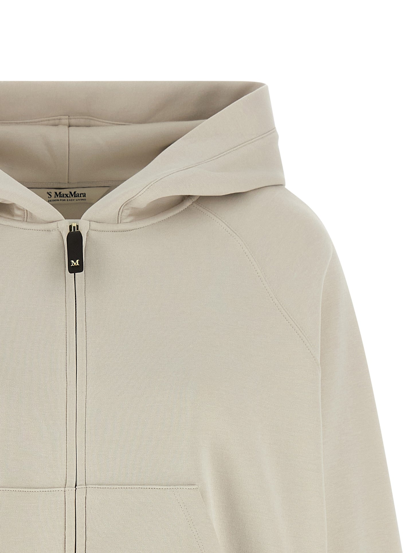 S Max Mara Beige Cotton Sweatshirt