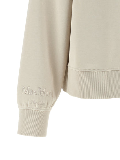 S Max Mara Beige Cotton Sweatshirt