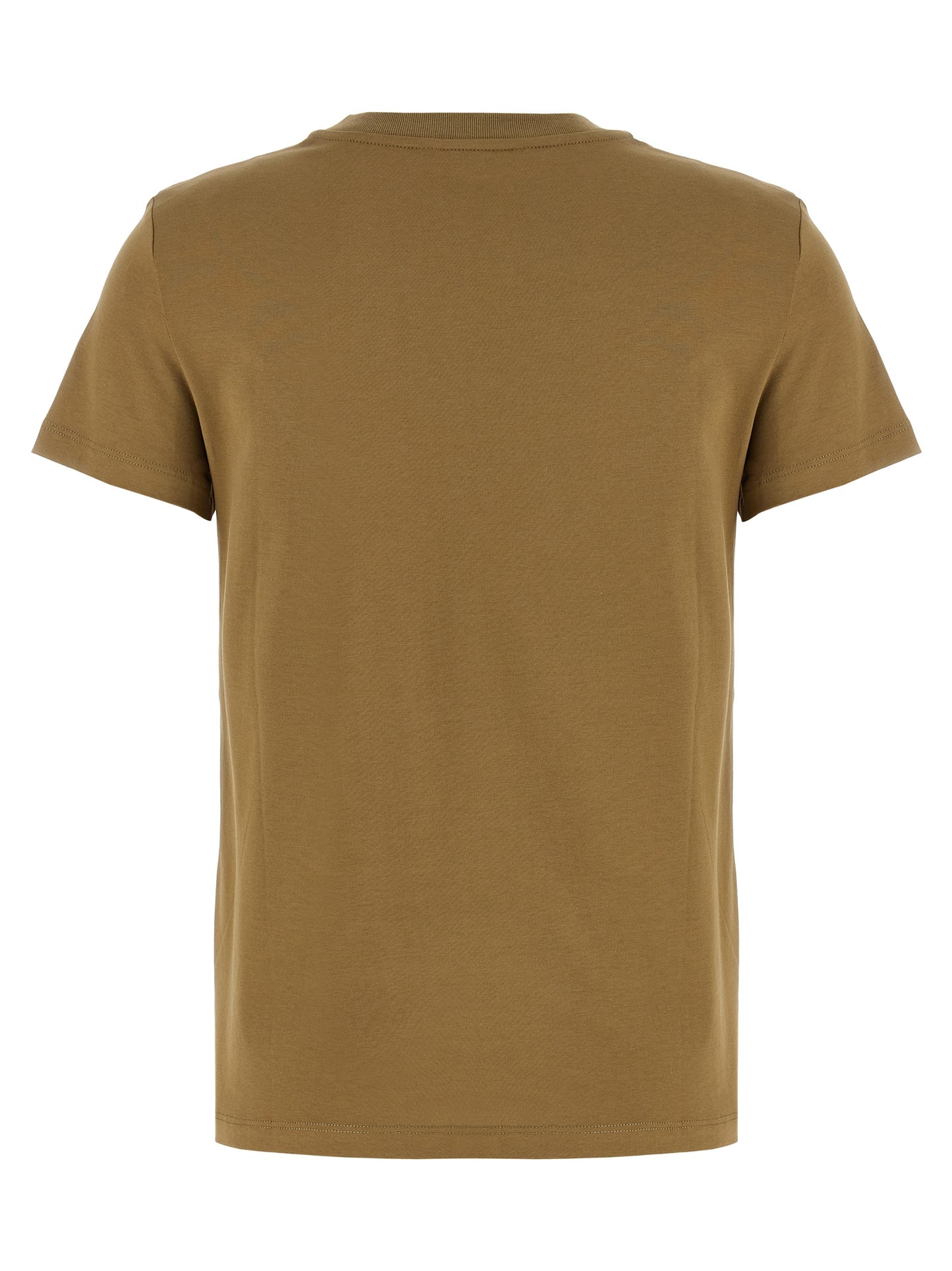 T-Shirt by Max Mara for women in cotton brown & monogram features an on trend silhouette, perfectly showcasing a on trend and crew neckline for an elevated aesthetic.