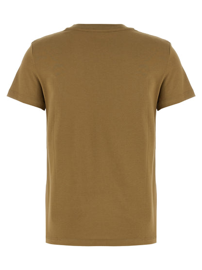 T-Shirt by Max Mara for women in cotton brown & monogram features an on trend silhouette, perfectly showcasing a on trend and crew neckline for an elevated aesthetic.
