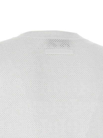 Cardigan by Tory Burch for women in viscose polyester & polyamide white features an impeccable silhouette, showcasing a sophisticated and detail for a truly impeccable finish.