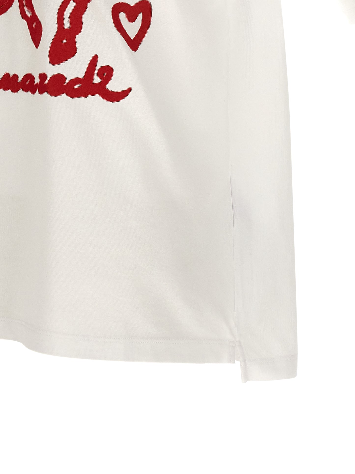 T-Shirt by Dsquared² for men in cotton multicolor, red & print showcases a unassuming silhouette, artfully detailed with a refined crew neckline and unassuming for a sophisticated, contemporary look.