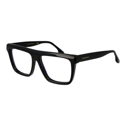 Eyeglasses Frames by Victoria Beckham for women in black features an refined silhouette, showcasing the refined black coloured frame and sophisticated full-frame frame design.