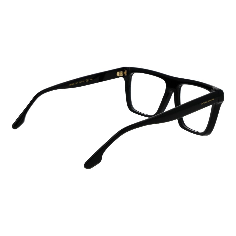 Eyeglasses Frames by Victoria Beckham for women in black features an refined silhouette, showcasing a sophisticated black coloured frame and refined full-frame frame design for a refined look.