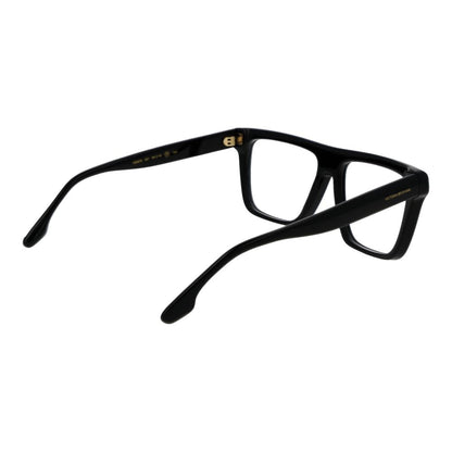Eyeglasses Frames by Victoria Beckham for women in black features an refined silhouette, showcasing a sophisticated black coloured frame and refined full-frame frame design for a refined look.