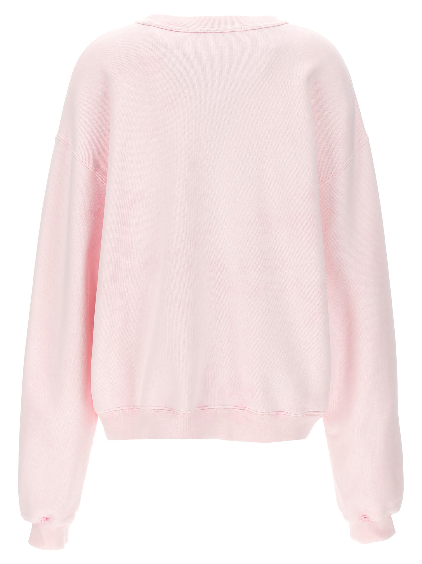 Activewear Sweatshirt by Alexander Wang for women in cotton multicolor, pink, signature & print showcases a versatile silhouette, artfully detailed with a versatile crew neckline and for a versatile finish with .