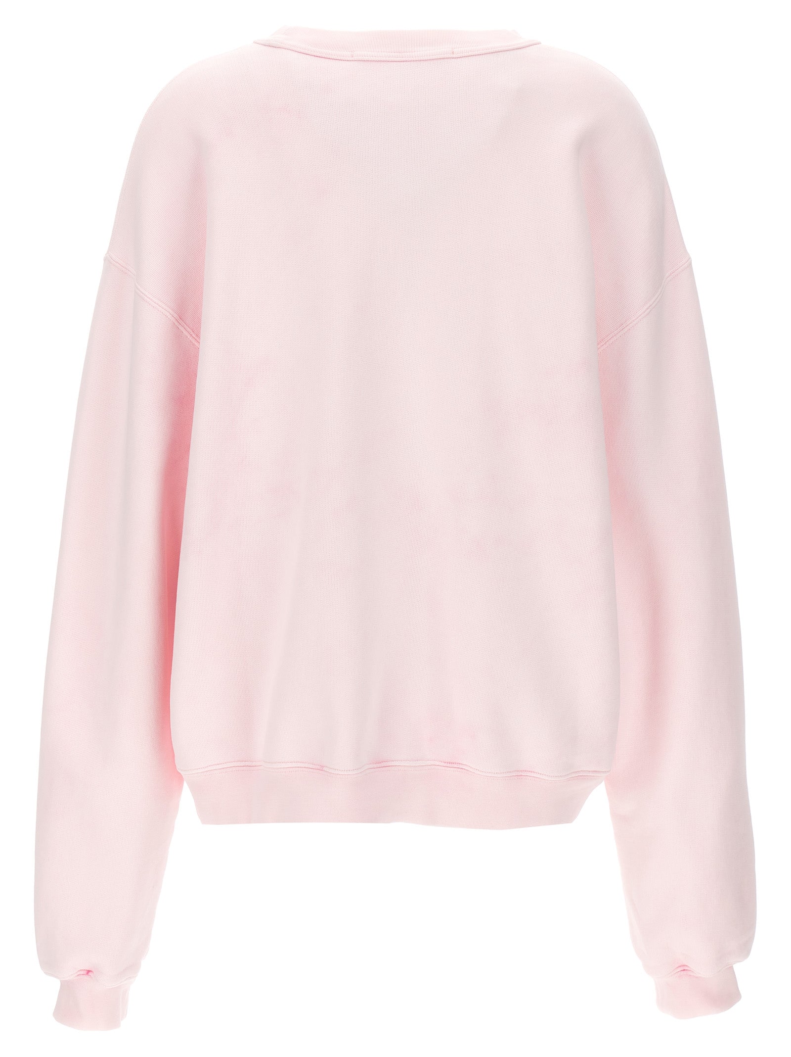 Activewear Sweatshirt by Alexander Wang for women in cotton multicolor, pink, signature & print showcases a versatile silhouette, artfully detailed with a versatile crew neckline and for a versatile finish with .