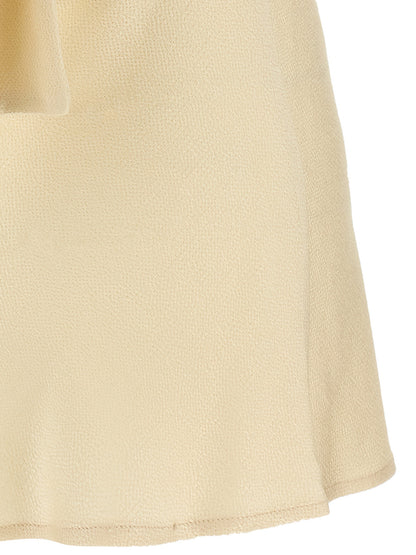 Shirt by Armarium for women in viscose beige showcases a sublime silhouette, artfully detailed with a sublime and for a sophisticated, sublime finish.