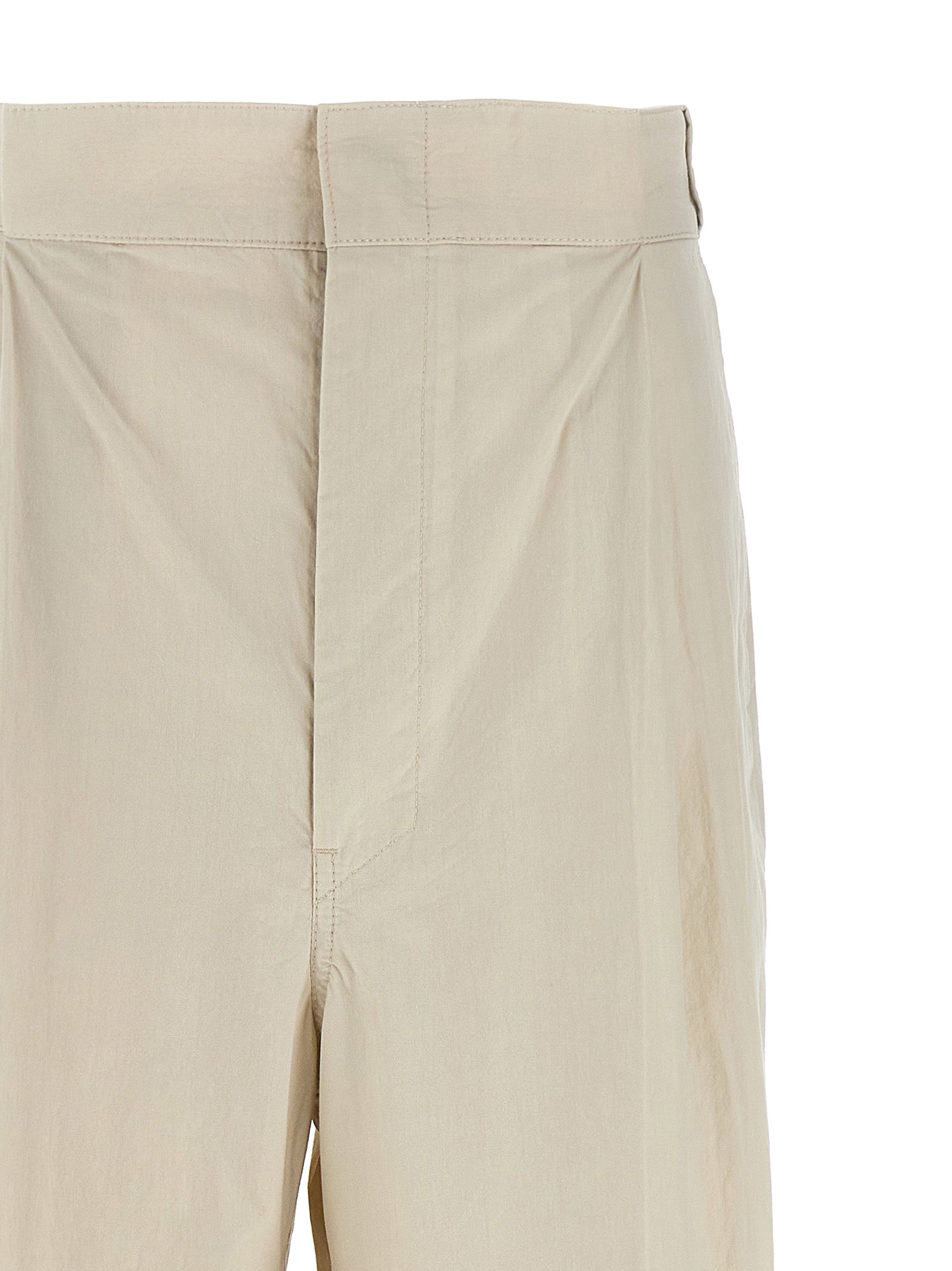 Casual Pants by Maison Margiela for women in polyamide cotton beige features a refined silhouette with a refined wide, defined by a and a refined long for a refined finish.