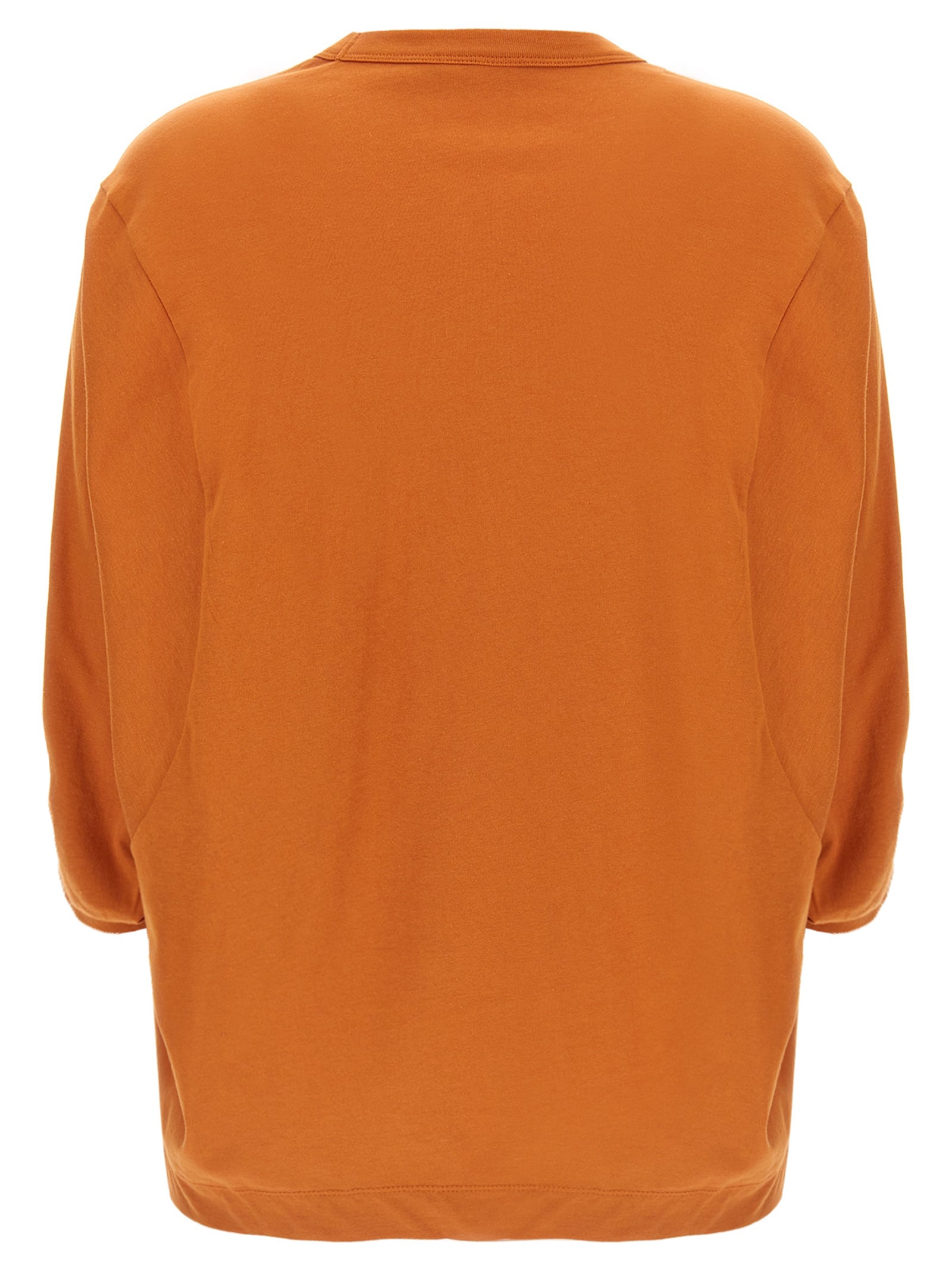 T-Shirt by Dries Van Noten for women in cotton orange showcases a unassuming silhouette, artfully detailed with a refined and unassuming for a sophisticated, contemporary look.