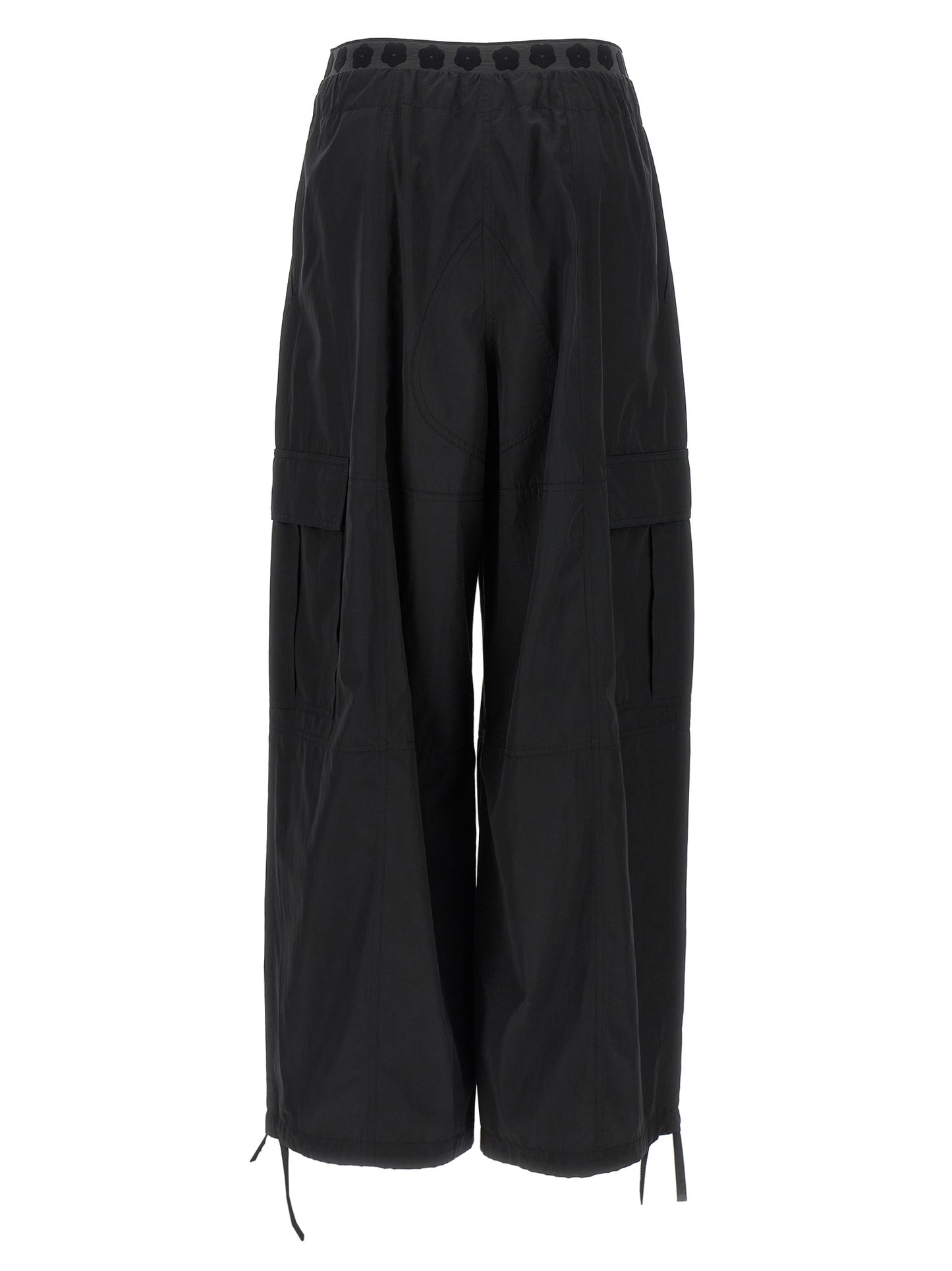 Cargo Pants by Kenzo for women in cotton polyester black features an tailored with a and long, creating a tailored utilitarian silhouette.