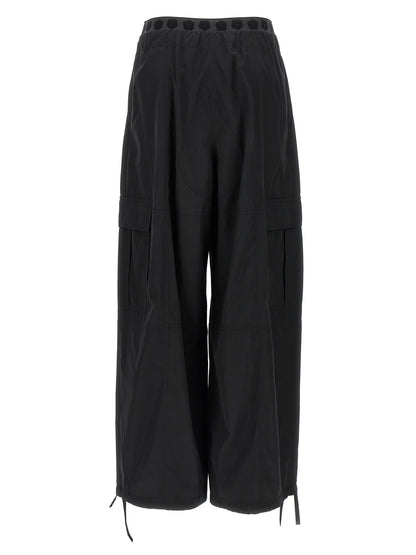 Cargo Pants by Kenzo for women in cotton polyester black features an tailored with a and long, creating a tailored utilitarian silhouette.