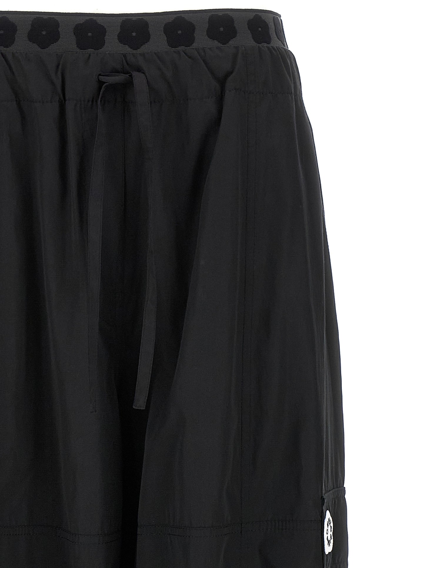 Cargo Pants by Kenzo for women in cotton polyester black features an stylish with a long and , expertly finished with stylish utility detailing.