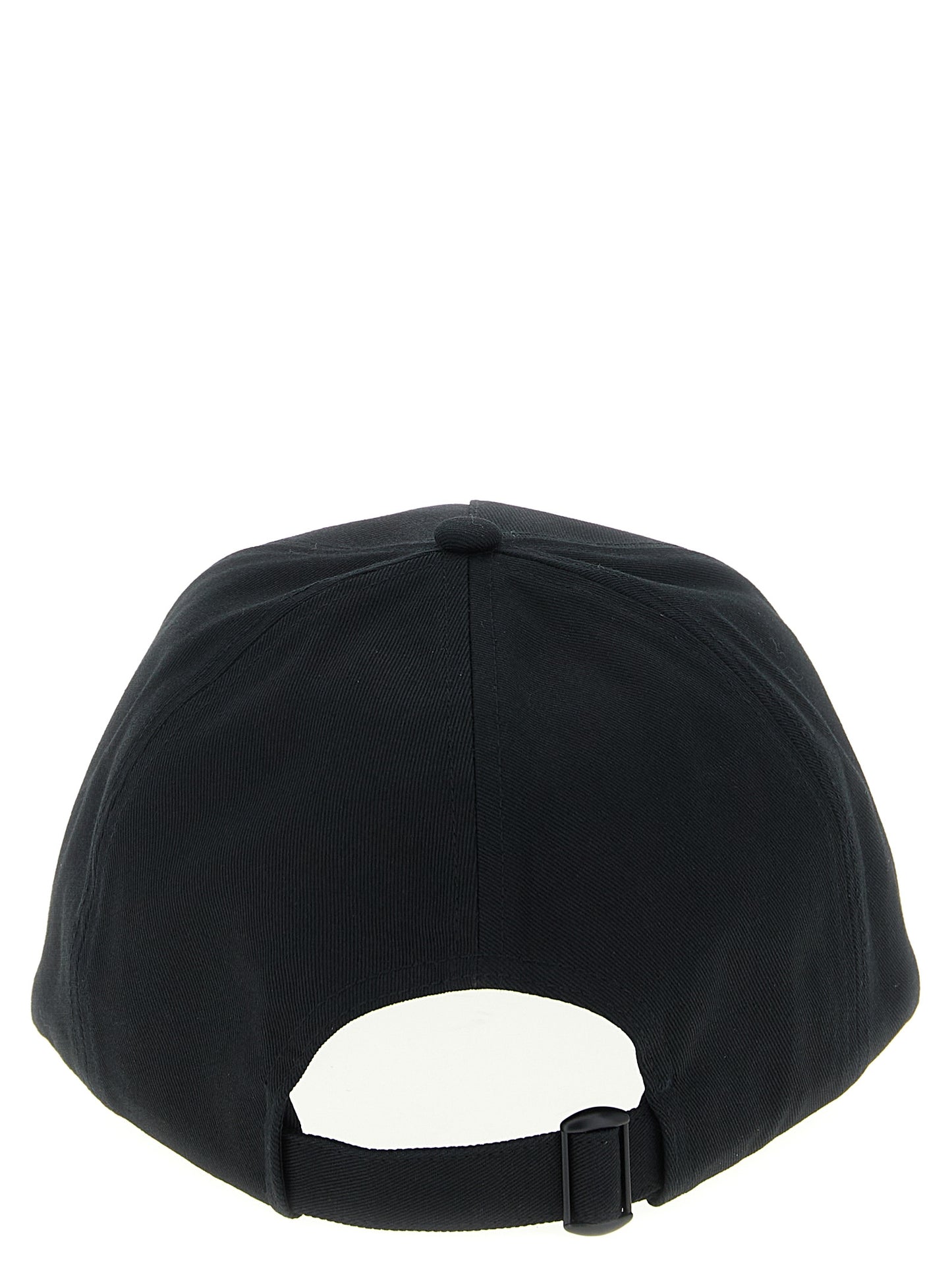 This Baseball Cap by Moncler for men in cotton black presents a distinguished silhouette, meticulously showcasing the signature aesthetic and high-end profile of the Cotton Baseball Cap.