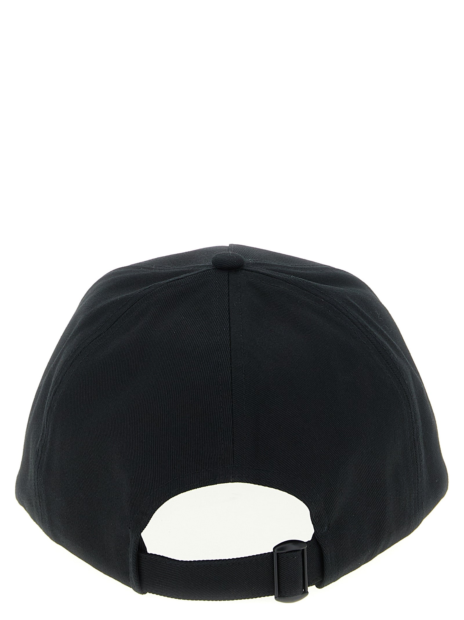 This Baseball Cap by Moncler for men in cotton black presents a distinguished silhouette, meticulously showcasing the signature aesthetic and high-end profile of the Cotton Baseball Cap.