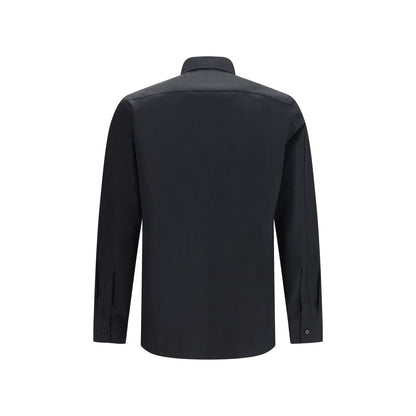 Dress Shirt by Givenchy for men in cotton black features an polished silhouette, showcasing a sophisticated and detail for a truly polished finish.