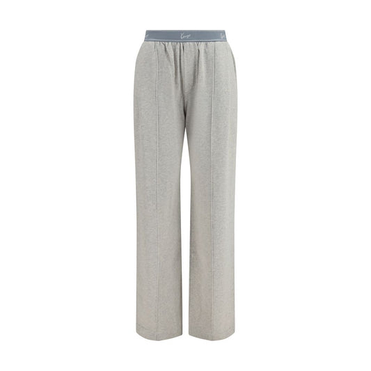 Joggers by Kenzo for women in cotton gray & signature features a refined silhouette with a refined relaxed-fit & regular-fit, defined by a and a refined long for a refined finish.