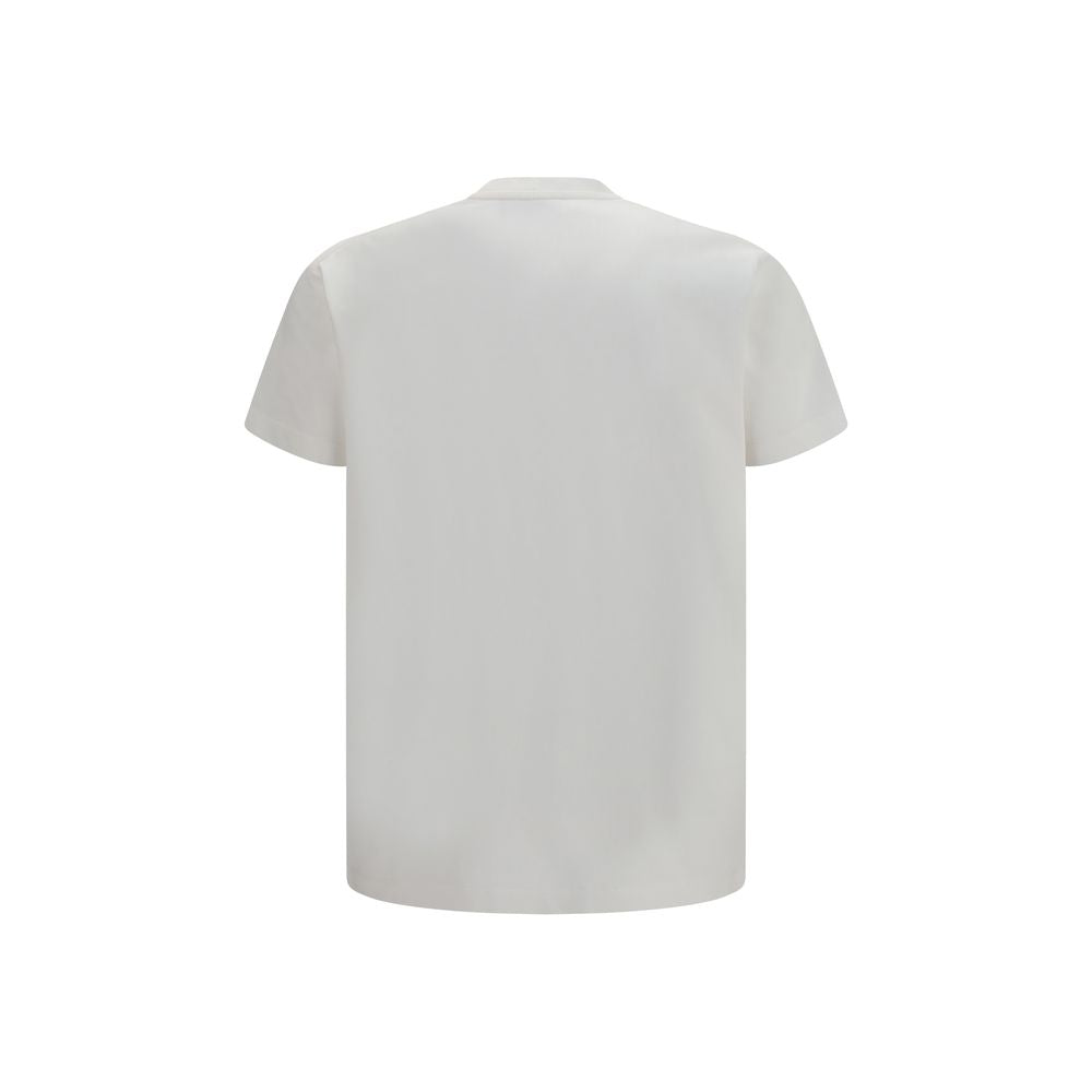 T-Shirt by Dsquared² for men in cotton white & print features an edgy silhouette, meticulously detailed with a sophisticated and crew neckline for a truly edgy finish.