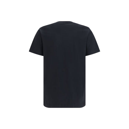 T-Shirt by Dsquared² for men in cotton black & print features a plush silhouette, showcasing a sophisticated crew neckline and for a truly plush finish.