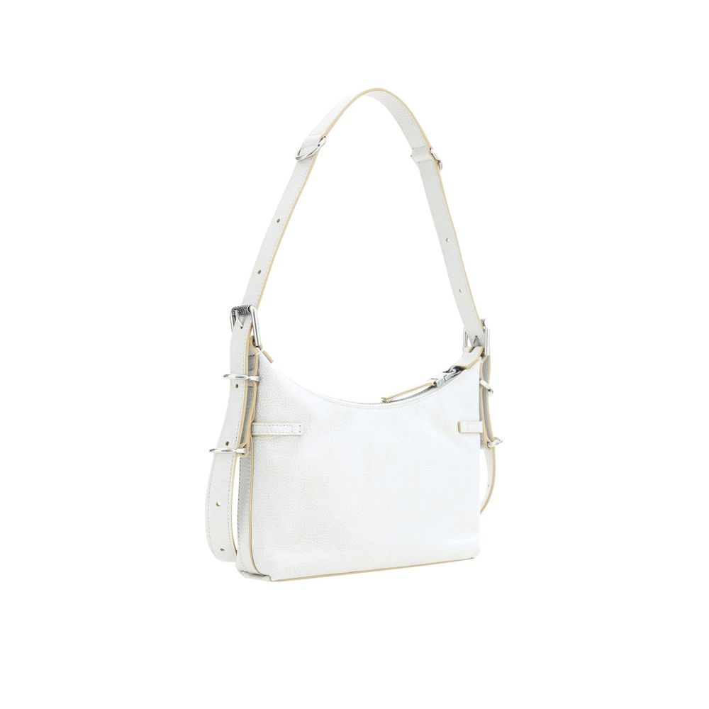 Shoulder Bag by Givenchy for women in leather silver & white features a effortless sophistication silhouette, secured by a zipper with ample and versatile shoulder-strap for a effortless sophistication finish.