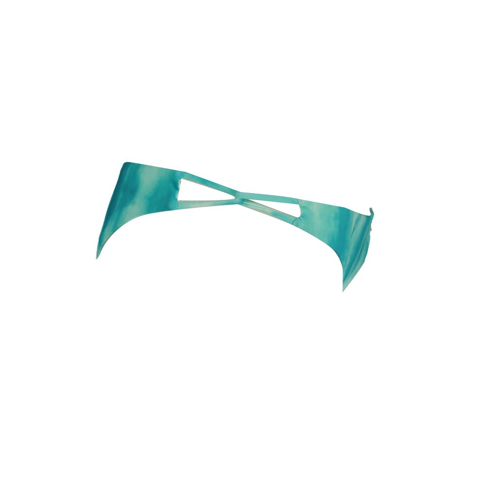 Swim Briefs by Karl Lagerfeld for women in stretch polyamide azzurro features a riviera ready silhouette from the Women's Stretch Polyamide Swim Briefs collection, showcasing a riviera ready finish with a streamlined riviera ready fit.