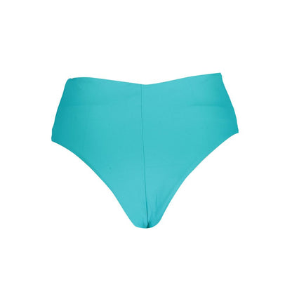 Swim Briefs by Karl Lagerfeld for women in stretch polyamide azzurro features an riviera ready silhouette, showcasing the riviera ready Women's Stretch Polyamide Swim Briefs design with a streamlined fit ideal for performance and style.