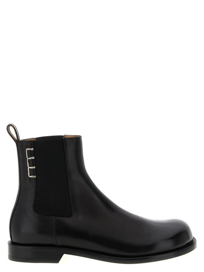 J.W.Anderson Black Calfskin Chelsea Boots
