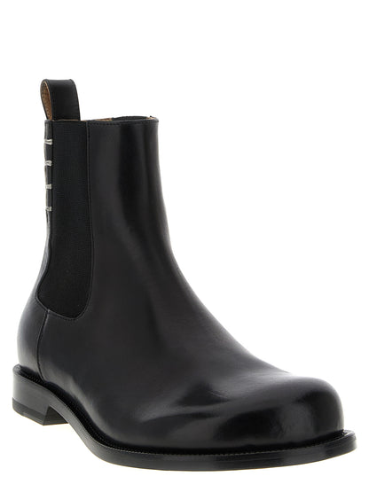 J.W.Anderson Black Calfskin Chelsea Boots