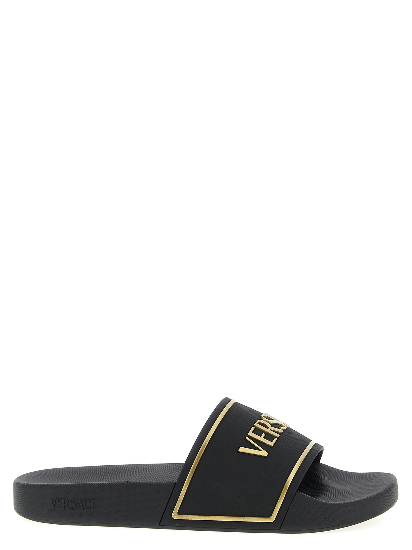 Flat Shoes by Versace for men in tu & polyurethane black showcases a impeccable silhouette as Men's TU & Polyurethane Flat Shoes, artfully designed with a impeccable flat and refined for a impeccable finish.