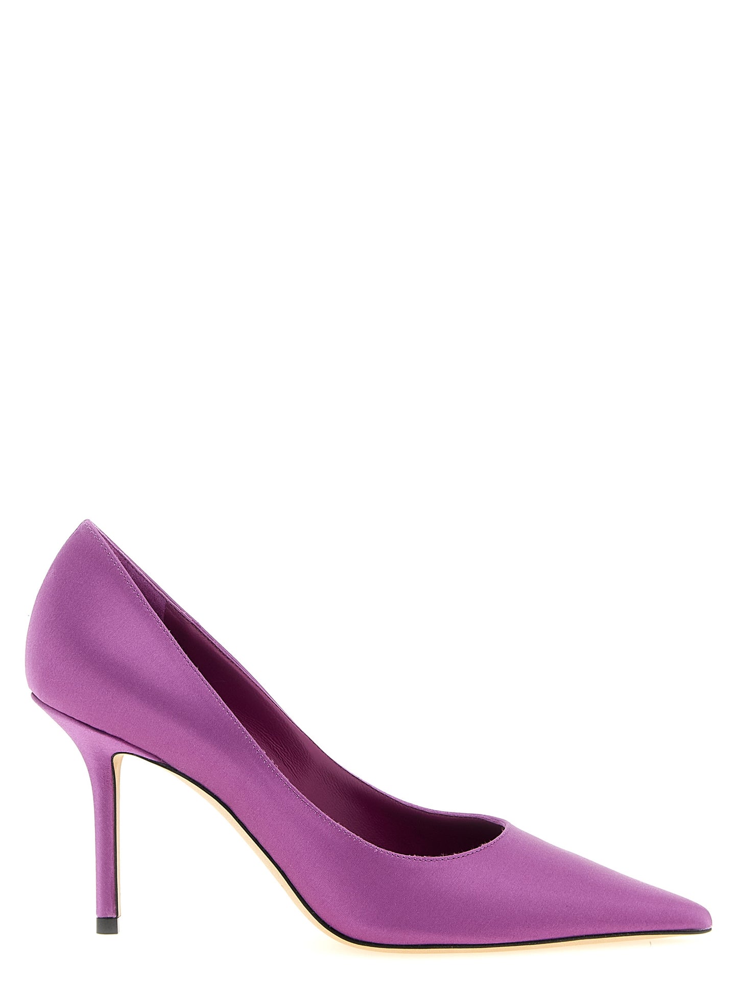 Jimmy Choo Women's Satin High-Heel Stiletto Pumps Heels - Purple