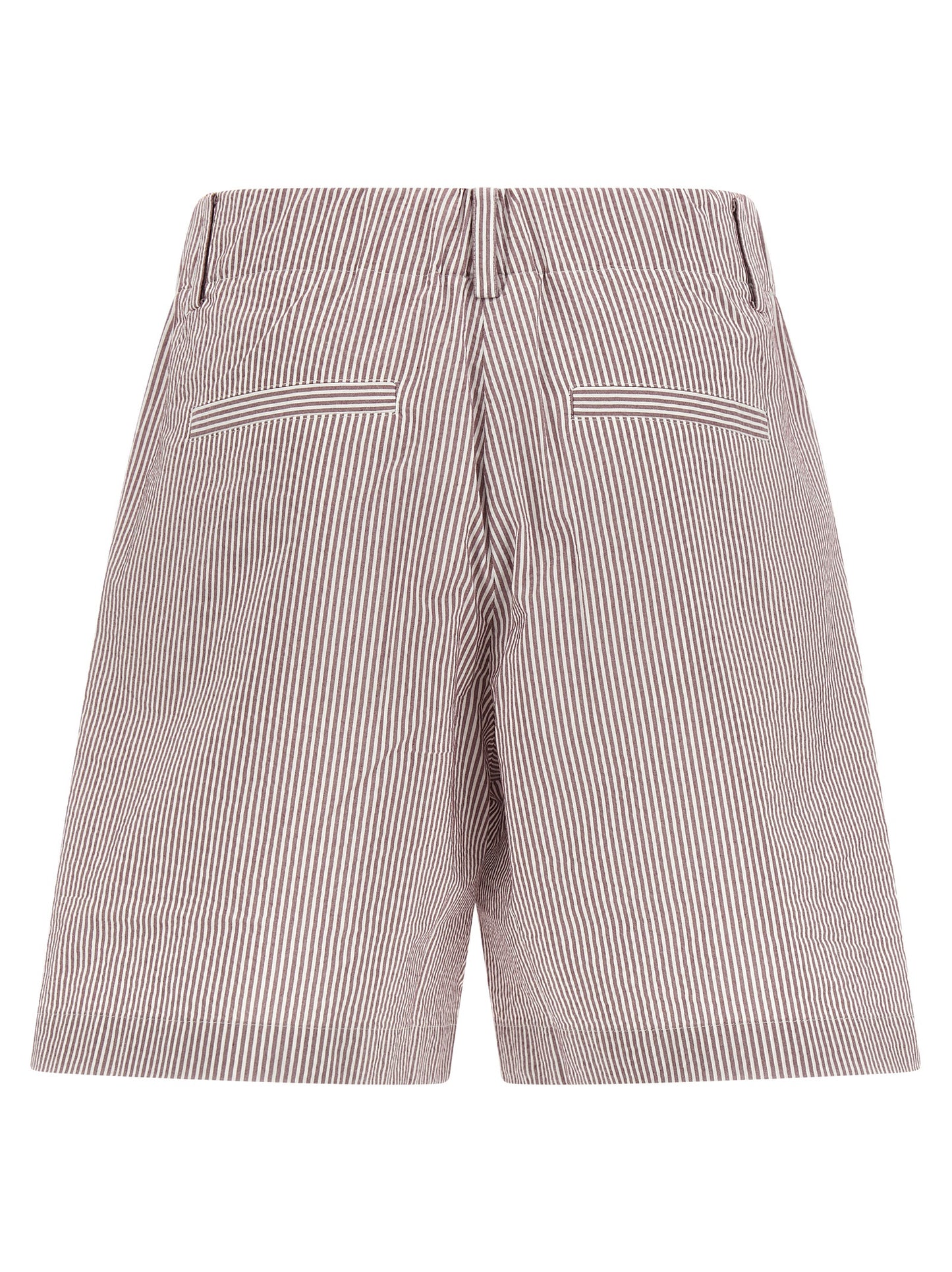 Brunello Cucinelli Multicolor Cotton Bermuda Shorts