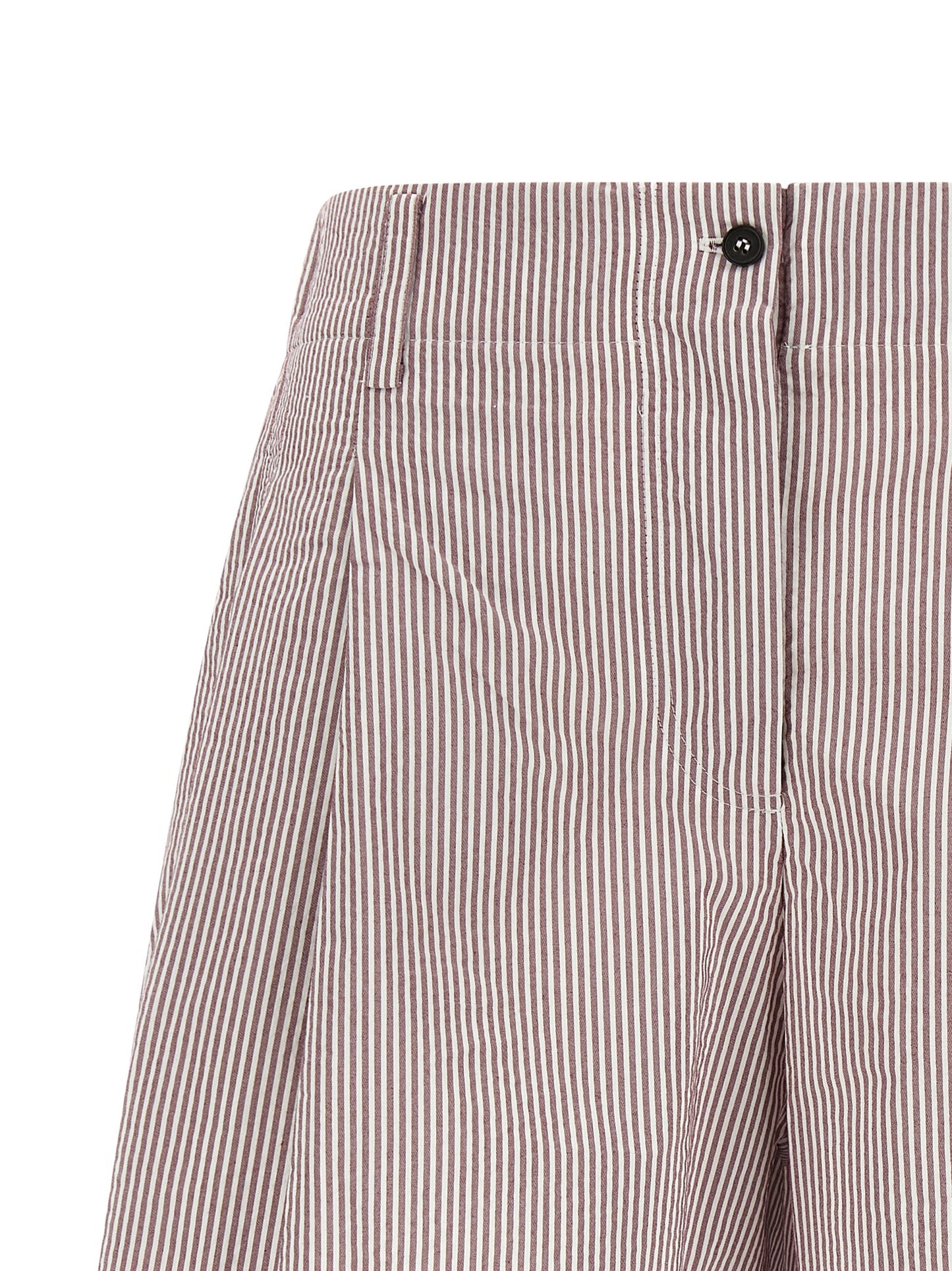 Brunello Cucinelli Multicolor Cotton Bermuda Shorts