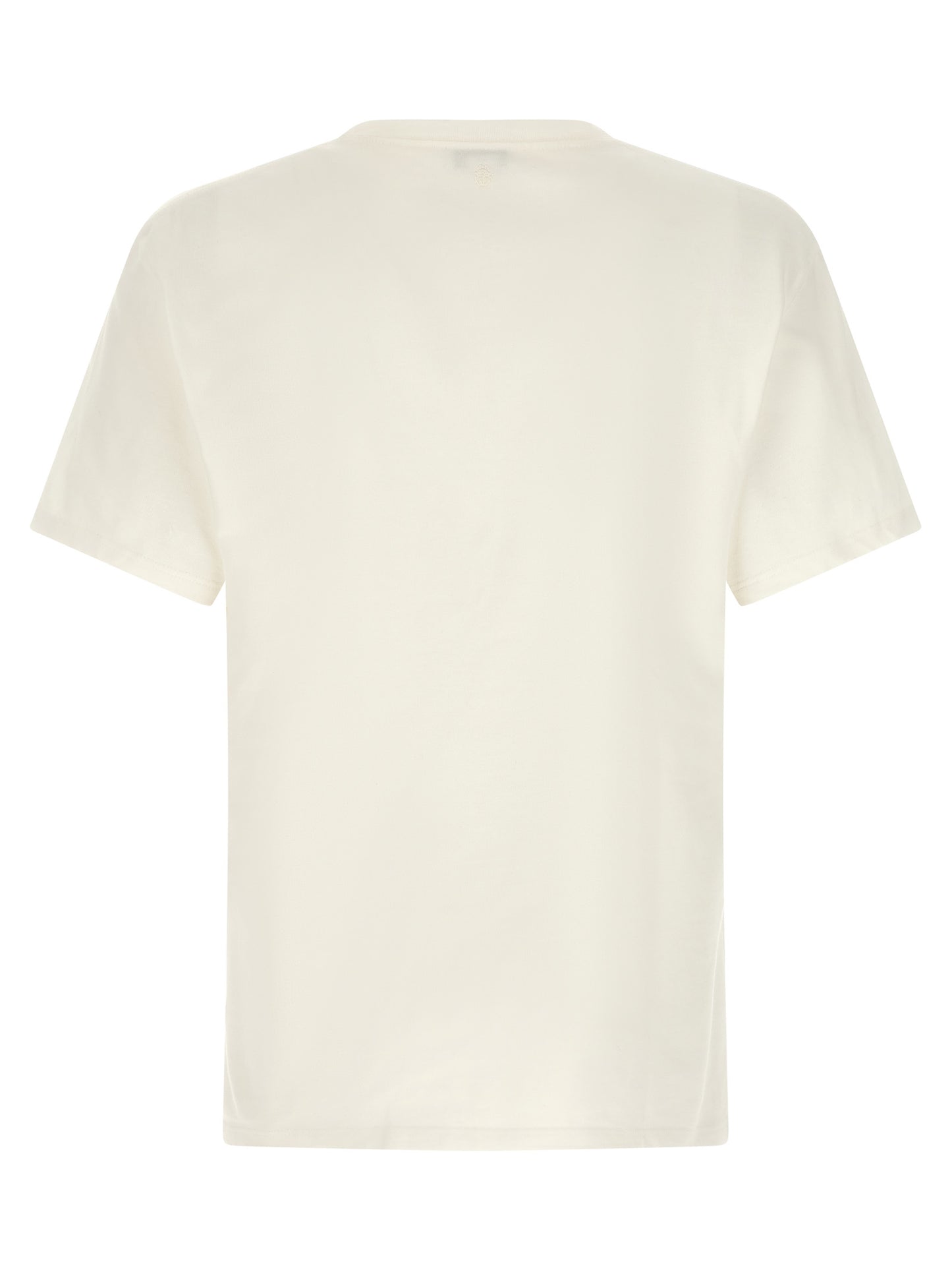 T-Shirt by Alexander McQueen for men in cotton multicolor, red & print showcases a unassuming silhouette, artfully detailed with a refined crew neckline and unassuming for a sophisticated, contemporary look.