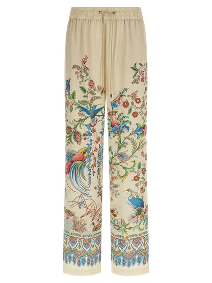 Etro Beige Polyester Casual Pants