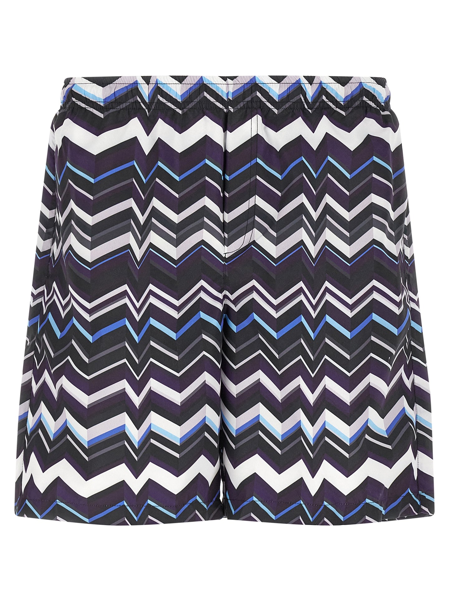 Missoni Men's Polyester Swim Shorts - Multicolor Print