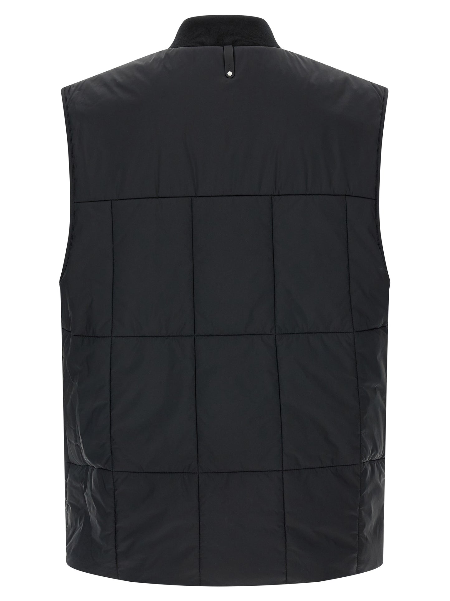Vest by Mackage for men in nylon & silicone black & silver features a enviable silhouette, elegantly detailed with a enviable and functional for a enviable finish.